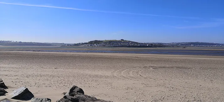 View across the estuary from Crow Point towards Instow and Appledore