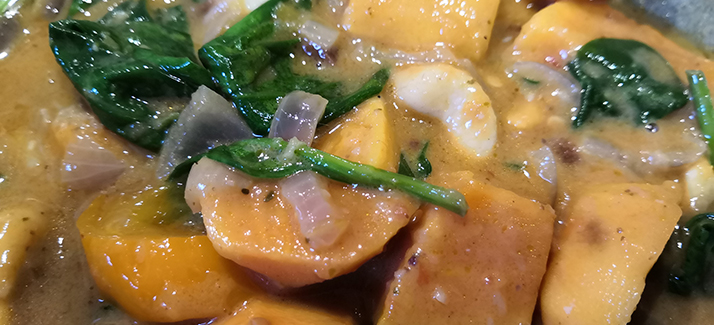 Sweet Potato Satay Curry