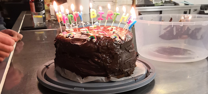 Read more about the article Vegan Chocolate Birthday Cake